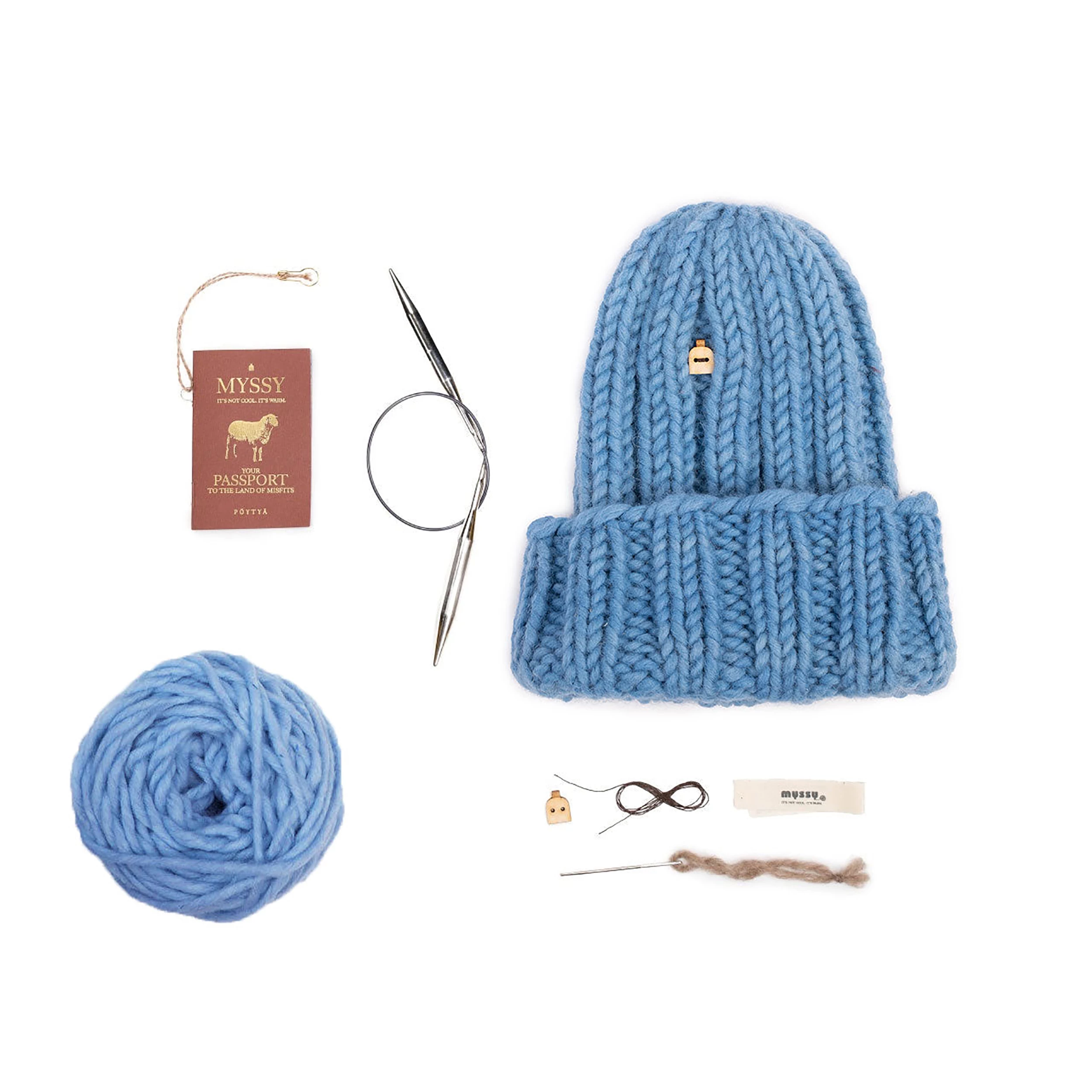 MY MUFFI KIT Myssyfarmi MY MUFFI KIT -Hanwag butikk 2300018048352 a muffi knitkit myssy 20