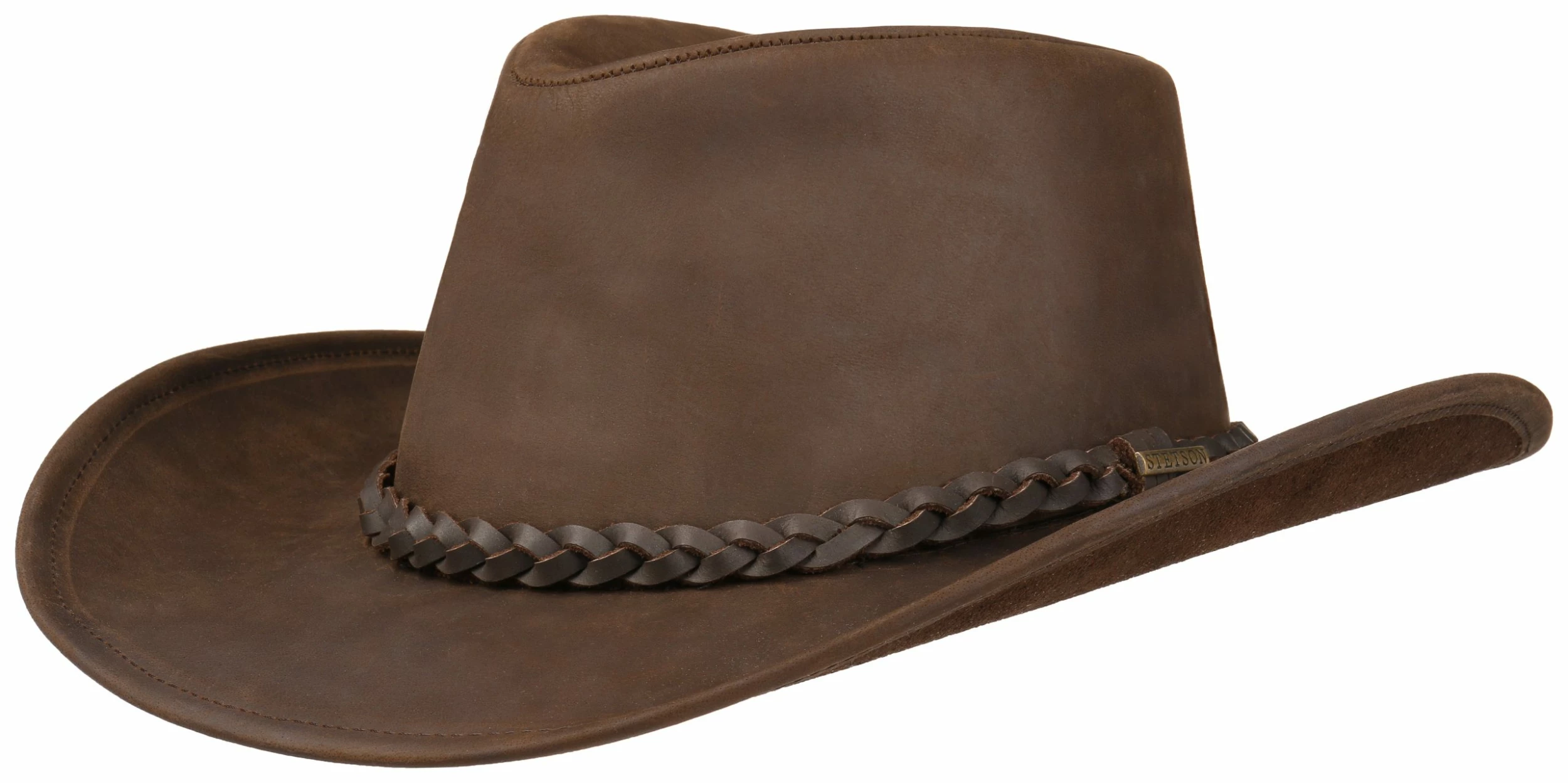 WESTERN BUFFALO LEATHER Stetson WESTERN BUFFALO LEATHER -Hanwag butikk 4043898892612 a western buffalo leather stetson 20 scaled