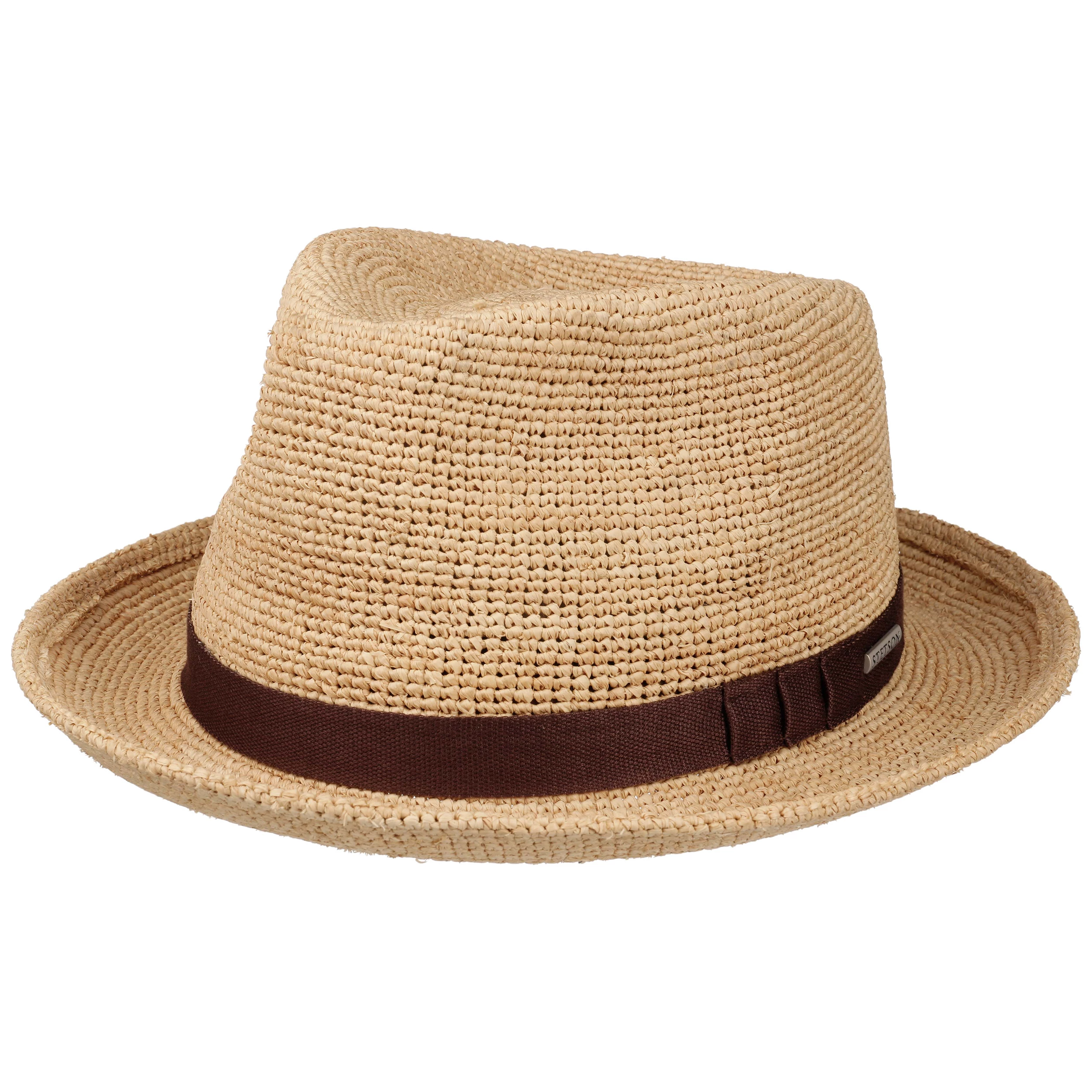 FEDORA RAFFIA CROCHET Stetson FEDORA RAFFIA CROCHET -Hanwag butikk 4063633122293 a fedora raffia crochet stetson 20