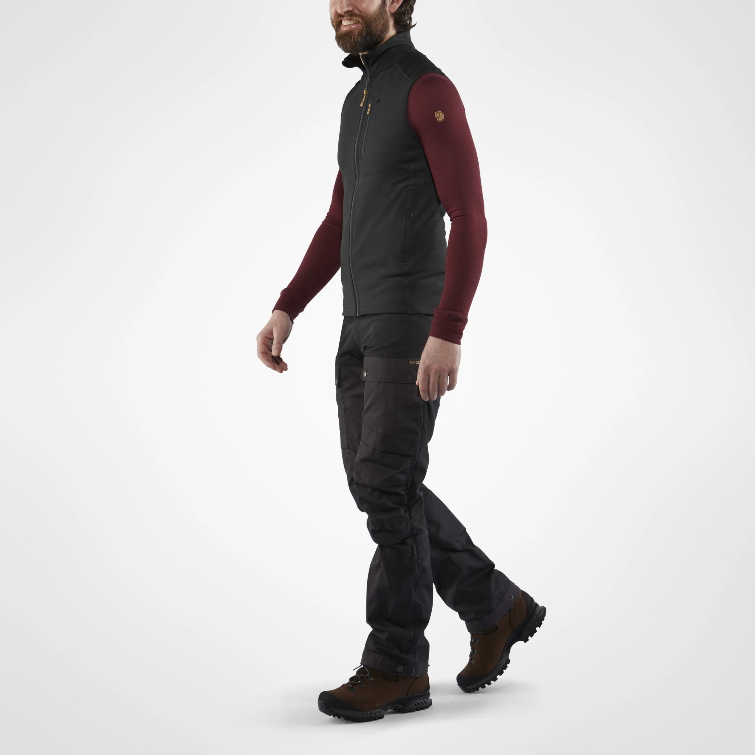 KEB FLEECE VEST M FJÄLLRÄVEN KEB FLEECE VEST M -Hanwag butikk 5637542648 d keb fleece vest m fjaellraeven 24 scaled