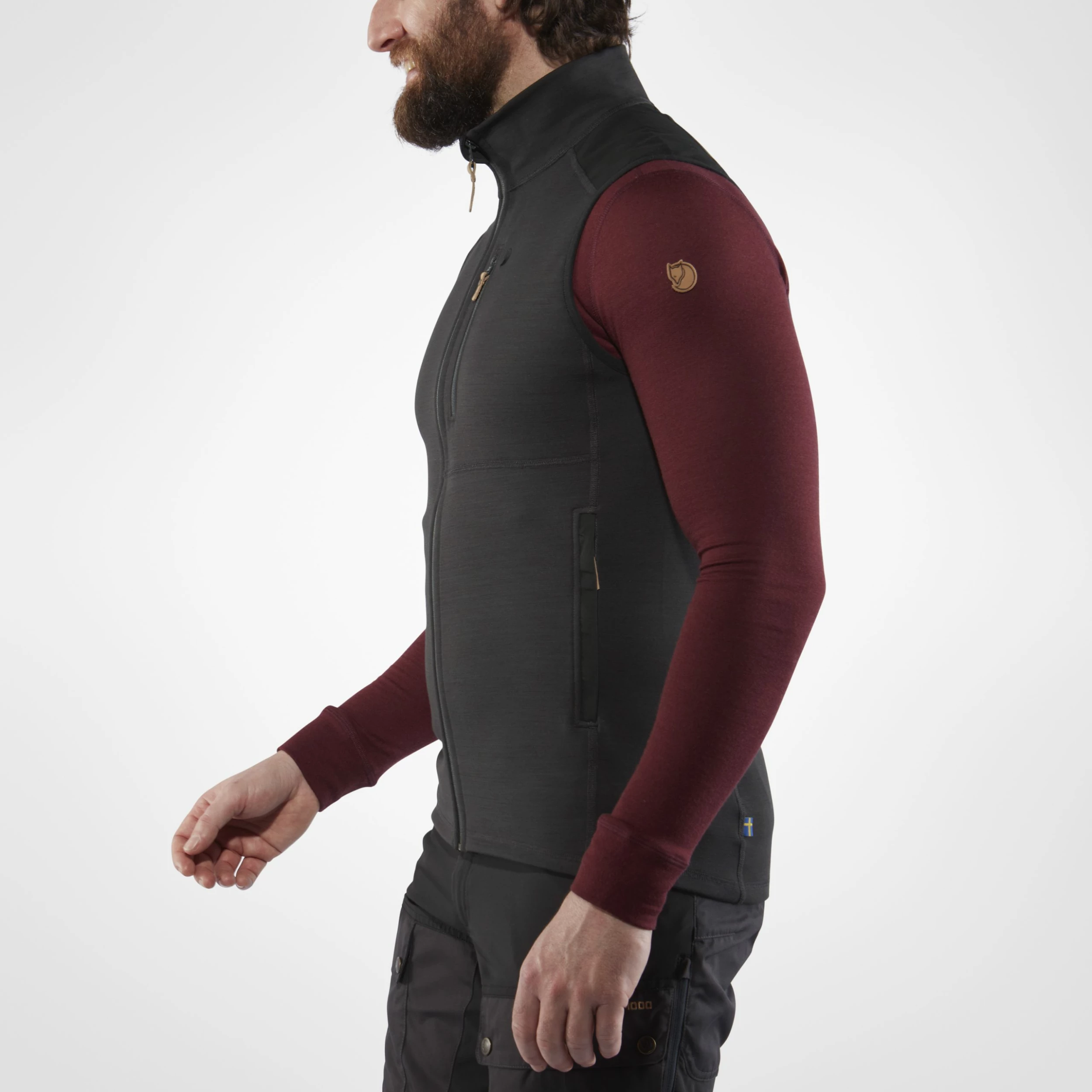 KEB FLEECE VEST M FJÄLLRÄVEN KEB FLEECE VEST M -Hanwag butikk 5637542648 f keb fleece vest m fjaellraeven 24 scaled