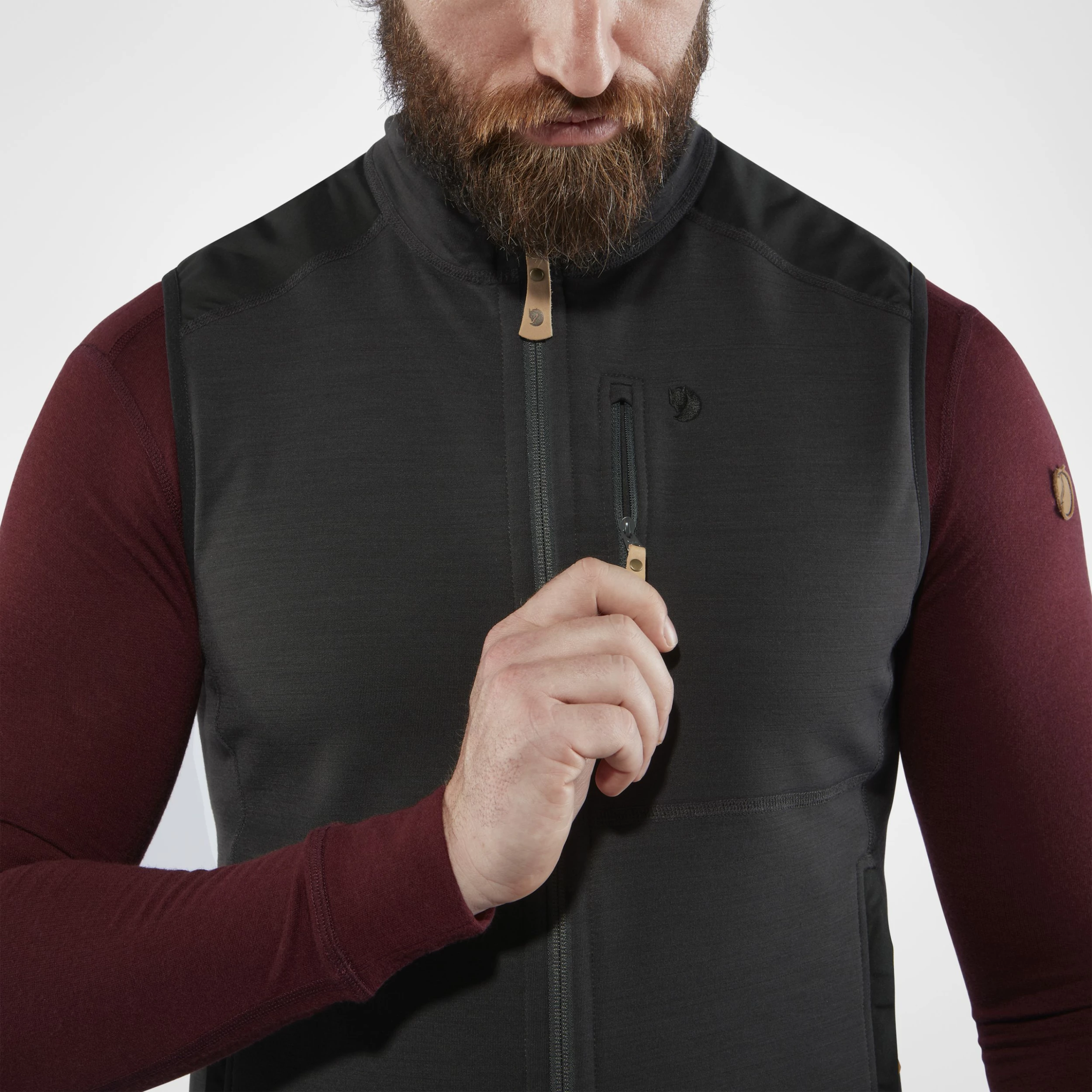 KEB FLEECE VEST M FJÄLLRÄVEN KEB FLEECE VEST M -Hanwag butikk 5637542648 g keb fleece vest m fjaellraeven 24 scaled